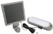 Designers Edge L-949 10-LED Rechargeable Solar-Panel Shed Light