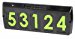 Gamasonic GS-80G Solar Powered Illuminated Address Light, Green LED